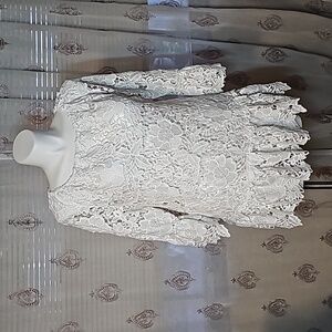 White Lace Tunic